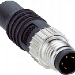 M8 4-PIN BUS CONNECTION MALE CONNECTOR