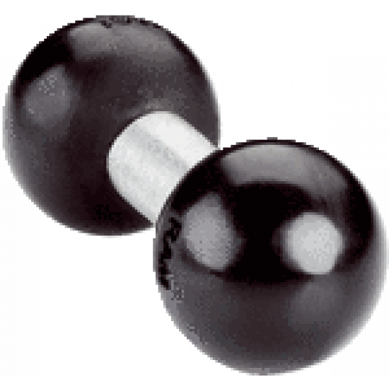 Short 1" ball adapter Short 1" ball adapter