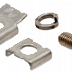 Mounting set for functional earth connection Mounting set for functional earth connection