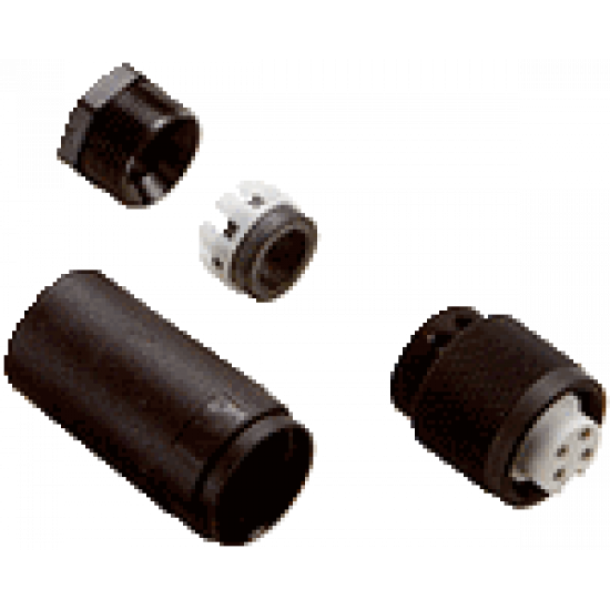 Female connector for auxiliary power supply Female connector for auxiliary power supply