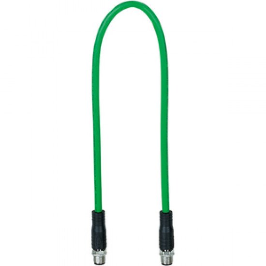 Cable/PN/M12-4SMX/M12-4SMX/D/0,5/Q324/GN Cable/PN/M12-4SMX/M12-4SMX/D/0,5/Q324/GN