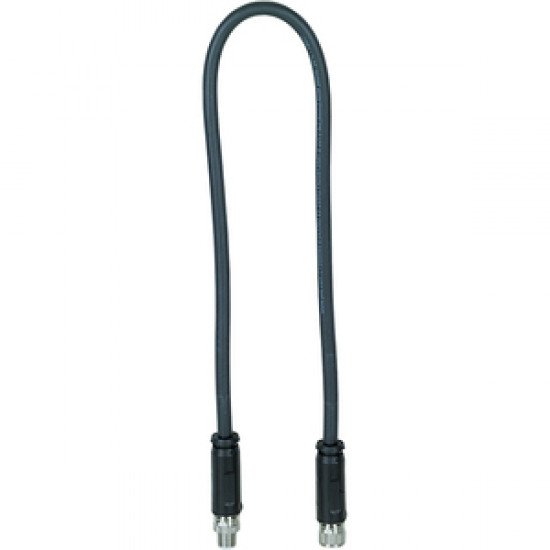 Cable/PW/M12-5SMX/M12-5SFX/L/0,5/2Q50/BK Cable/PW/M12-5SMX/M12-5SFX/L/0,5/2Q50/BK
