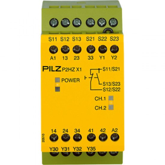 P2HZ X1 24VAC 3n/o 1n/c P2HZ X1 24VAC 3n/o 1n/c