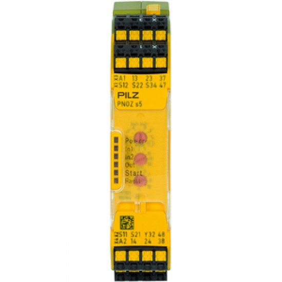 PNOZ s5 C 24VDC 2 n/o 2 n/o t coated