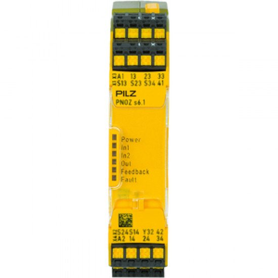 PNOZ s6.1 C 24VDC 3 n/o 1 n/c