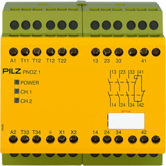 PNOZ 1 24VAC 3n/o 1n/c PNOZ 1 24VAC 3n/o 1n/c