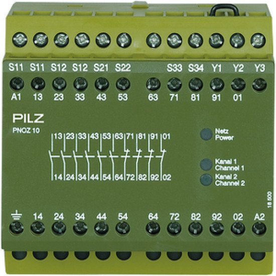 PNOZ 10 230-240VAC 6n/o 4n/c PNOZ 10 230-240VAC 6n/o 4n/c