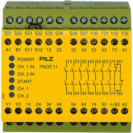 PNOZ 11 42VAC 24VDC 7n/o 1n/c PNOZ 11 42VAC 24VDC 7n/o 1n/c