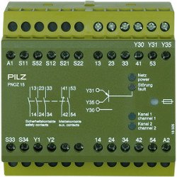 PNOZ 15 24VDC 3n/o 1n/o 1n/c PNOZ 15 24VDC 3n/o 1n/o 1n/c