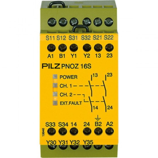 PNOZ 16S 24VAC 24VDC 2n/o 2so PNOZ 16S 24VAC 24VDC 2n/o 2so