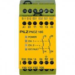 PNOZ 16S 110VAC 24VDC 2n/o 2so PNOZ 16S 110VAC 24VDC 2n/o 2so