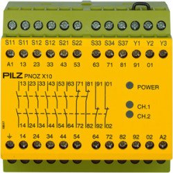 PNOZ X10 230-240VAC 6n/o 4n/c 3LED