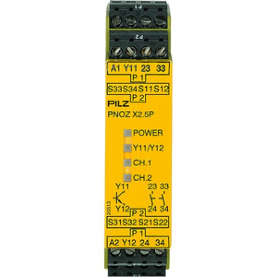 PNOZ X2.5P 24VDC 2n/o 1so PNOZ X2.5P 24VDC 2n/o 1so