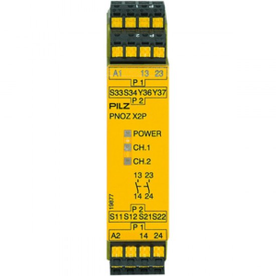 PNOZ X2P C 24VACDC 2n/o PNOZ X2P C 24VACDC 2n/o