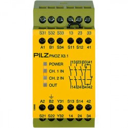 PNOZ X3.1 230VAC 24VDC 3n/o 1n/c 1so PNOZ X3.1 230VAC 24VDC 3n/o 1n/c 1so