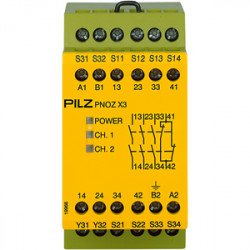 PNOZ X3 42VAC 24VDC 3n/o 1n/c 1so