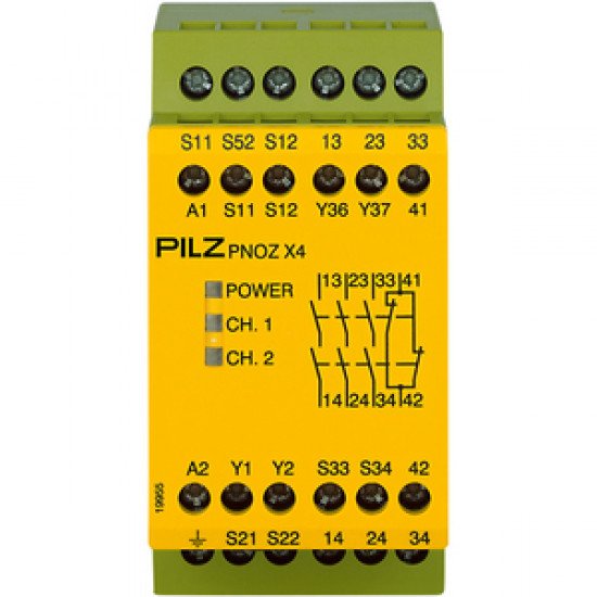 PNOZ X4 110VAC 3n/o 1n/c PNOZ X4 110VAC 3n/o 1n/c