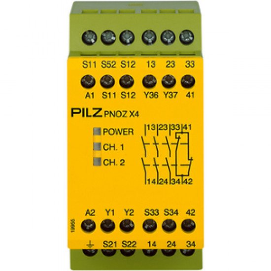 PNOZ X4 115VAC 3n/o 1n/c PNOZ X4 115VAC 3n/o 1n/c