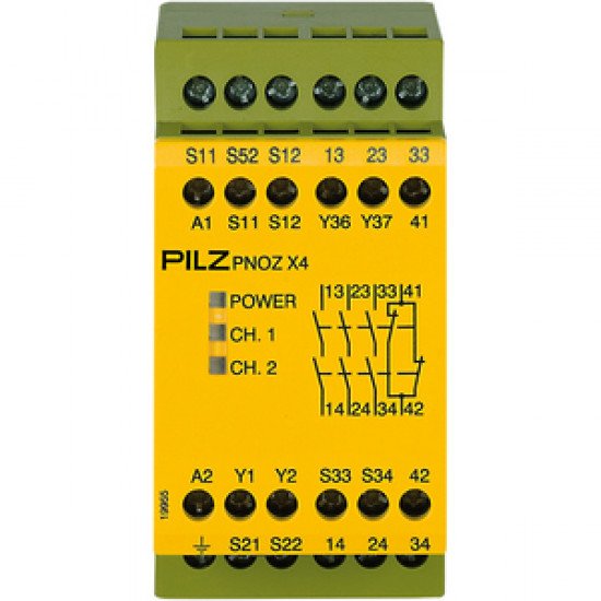 PNOZ X4 24VAC 3n/o 1n/c PNOZ X4 24VAC 3n/o 1n/c