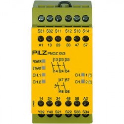 PNOZ XV3 0.5/24VDC 3n/o 2n/o t fix PNOZ XV3 0.5/24VDC 3n/o 2n/o t fix
