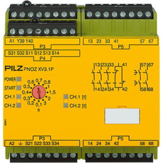 PNOZ XV3.1P 3/24-240VACDC 3no 1nc 2no t PNOZ XV3.1P 3/24-240VACDC 3no 1nc 2no t