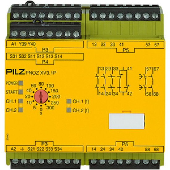 PNOZ XV3.1P 300/24-240VACDC 3no 1nc 2no PNOZ XV3.1P 300/24-240VACDC 3no 1nc 2no