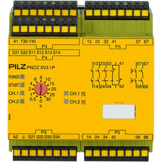 PNOZ XV3.1P C 30/24-240VACDC 3no 1nc 2no PNOZ XV3.1P C 30/24-240VACDC 3no 1nc 2no