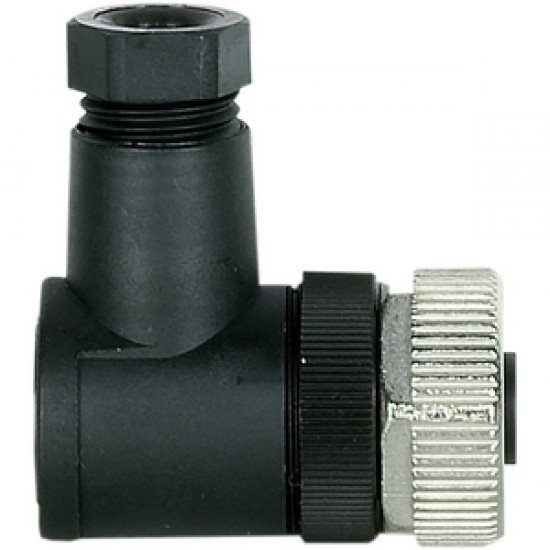 PSS67 M12 connector, angled,female,5pole