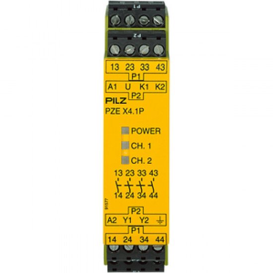PZE X4.1P 24-240VAC/DC 4n/o PZE X4.1P 24-240VAC/DC 4n/o