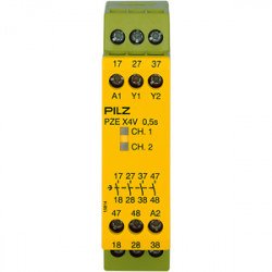 PZE X4V 0,5/24VDC 4n/o fix