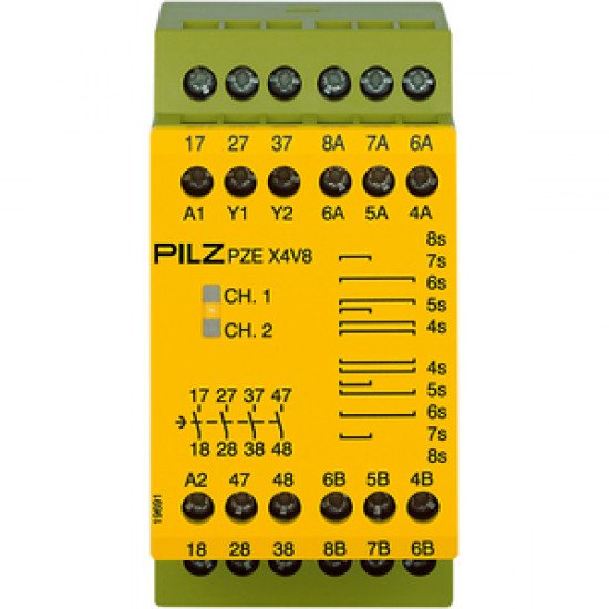 PZE X4V 8/24VDC 4n/o PZE X4V 8/24VDC 4n/o