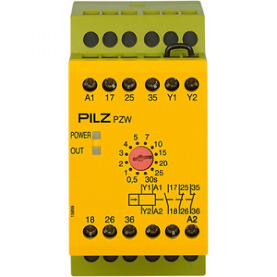 PZW 30/24VDC 1n/o 2n/c PZW 30/24VDC 1n/o 2n/c