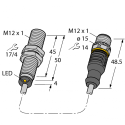 BI3-M12-AD6X-0.3-RS4.23 BI3-M12-AD6X-0.3-RS4.23