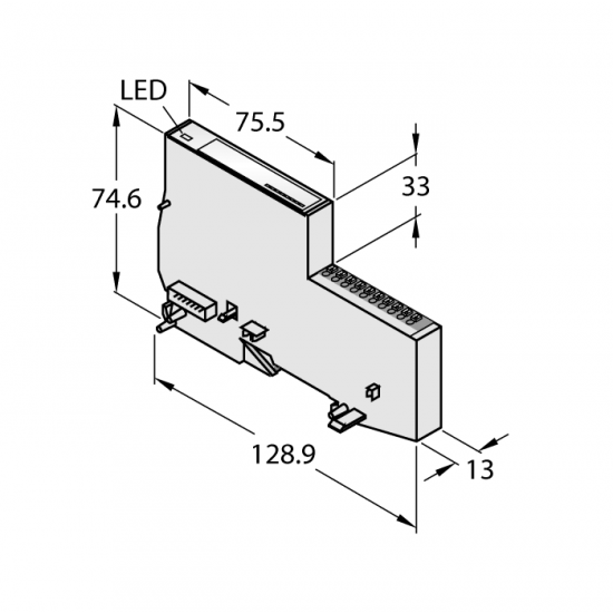  BL20-E-8DO-24VDC-0.5A-P/ET