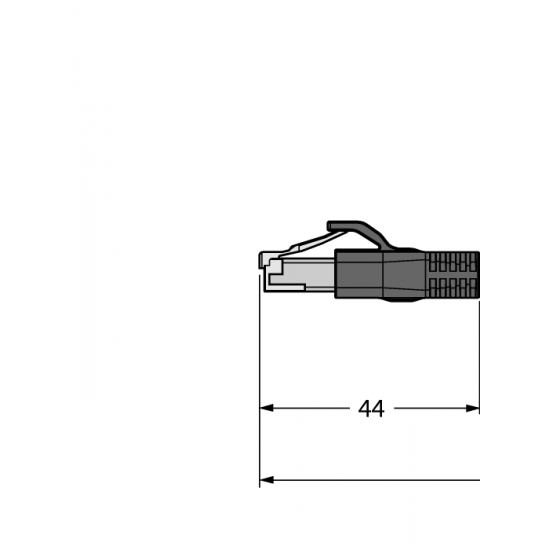  RJ45S-RJ45S-8814-1M