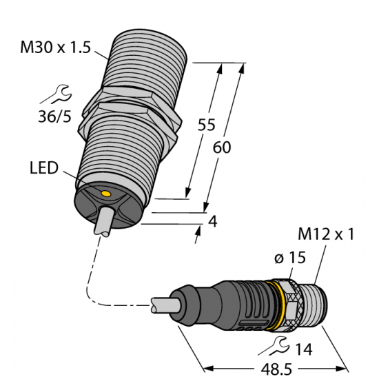  BI12-M30-AD6X-0.3-RS4.23