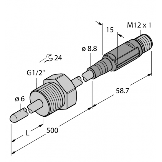  TTM150C-206A-G1/2-LI6-H1140-L460-50/150C