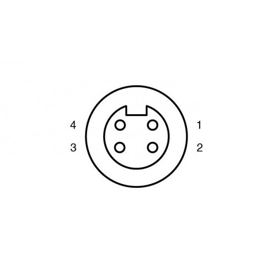 Connection cable V94-G-YE10M-STOOW-V94-G