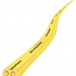 AS-Interface flat cable VAZ-FK-PUR-YE-500M