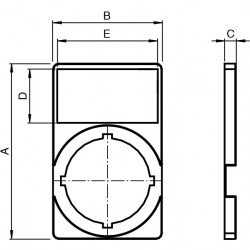 Label Holder (Ex e) CFP.Z3.SP