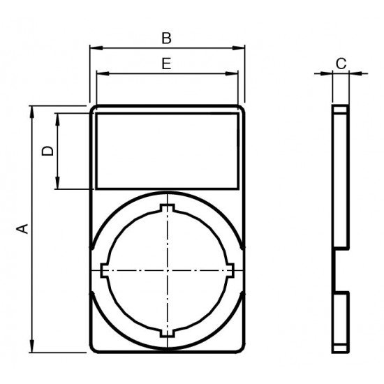 Label Holder (Ex e) CFP.Z3.SP Label Holder (Ex e) CFP.Z3.SP