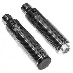 Thru-beam sensor VS18/VSE18-M-LAS/32/40a/76a/82 Thru-beam sensor VS18/VSE18-M-LAS/32/40a/76a/82