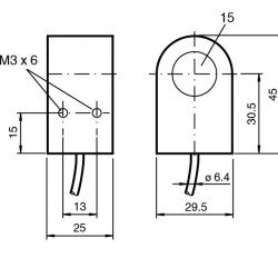 Inductive ring sensor RJ15-N-Y52553 Inductive ring sensor RJ15-N-Y52553