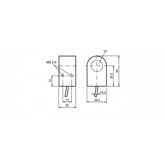 Inductive ring sensor RJ15-N-Y52553
