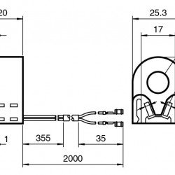 Inductive ring sensor RC10-14-N0-Y187456 Inductive ring sensor RC10-14-N0-Y187456