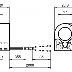 Inductive ring sensor RC15-14-N0-Y187459 Inductive ring sensor RC15-14-N0-Y187459