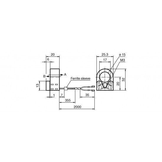 Inductive ring sensor RC15-14-N3-Y187458