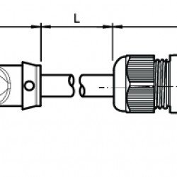 Connection cable V1-G-BK5M-PVC-U-YV96S
