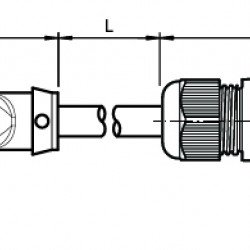 Connection cable V1-G-BK5M-PVC-U-YV96