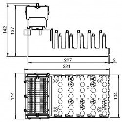 Backplane FB9271BP00200.0 Backplane FB9271BP00200.0